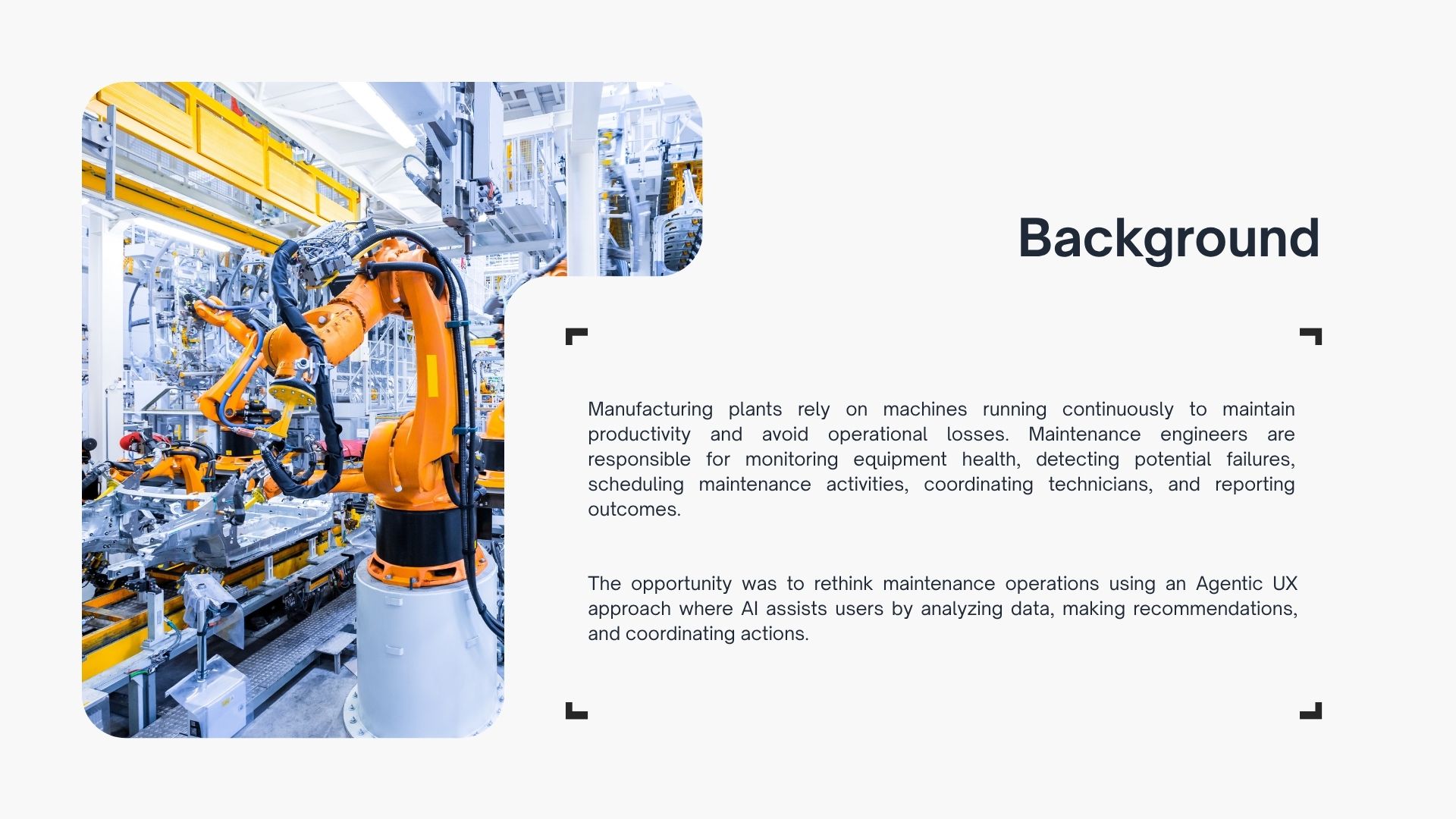 AI Maintenance Coordinator case study preview