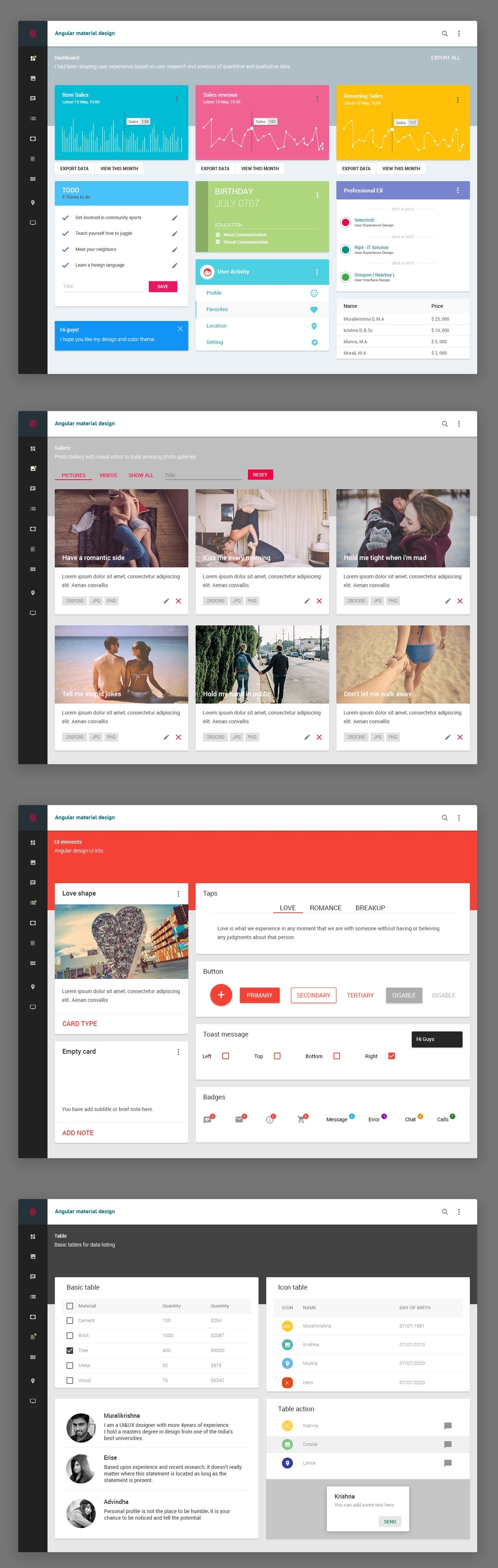 Dashboard preview