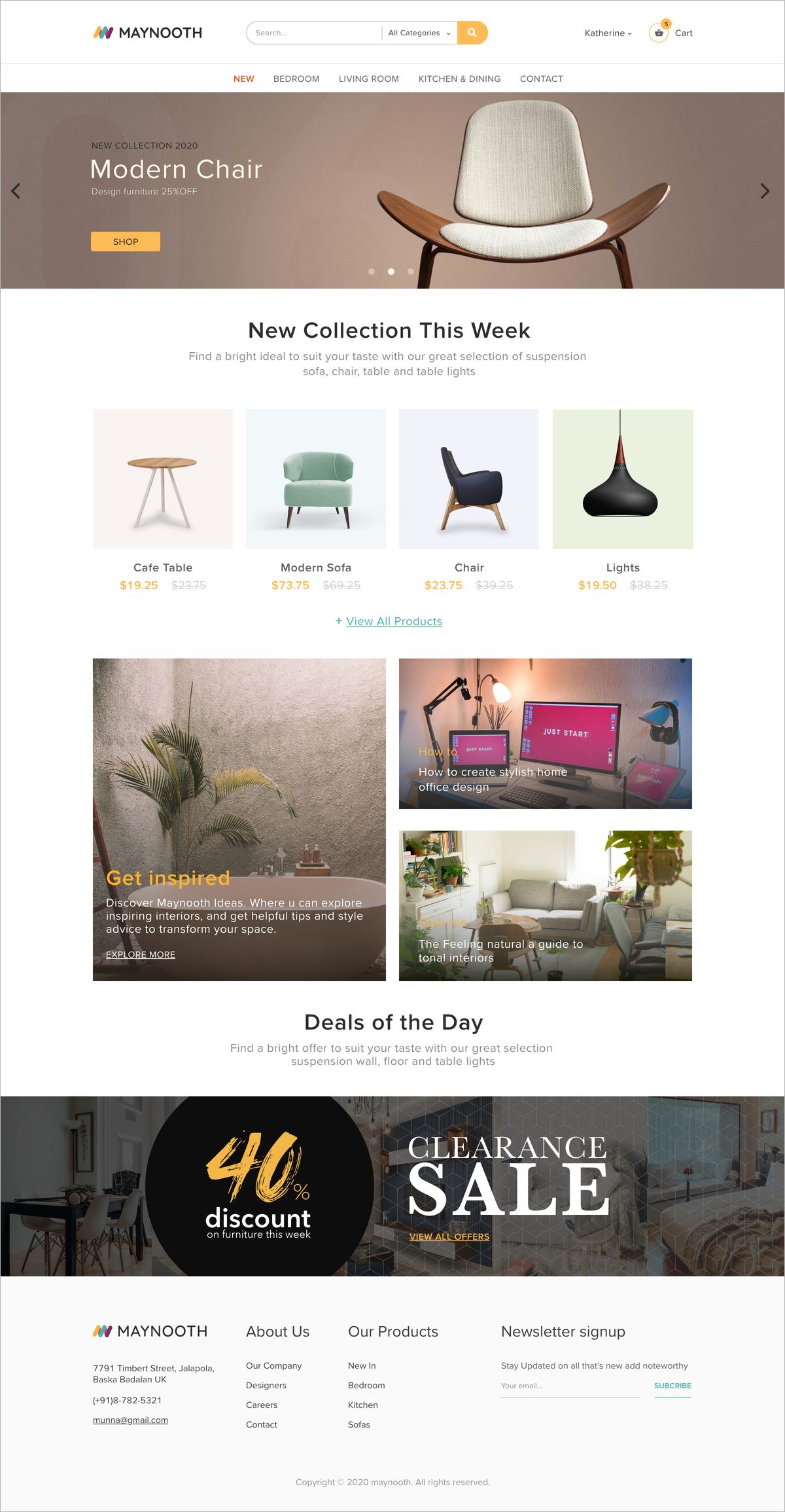 Landing page preview