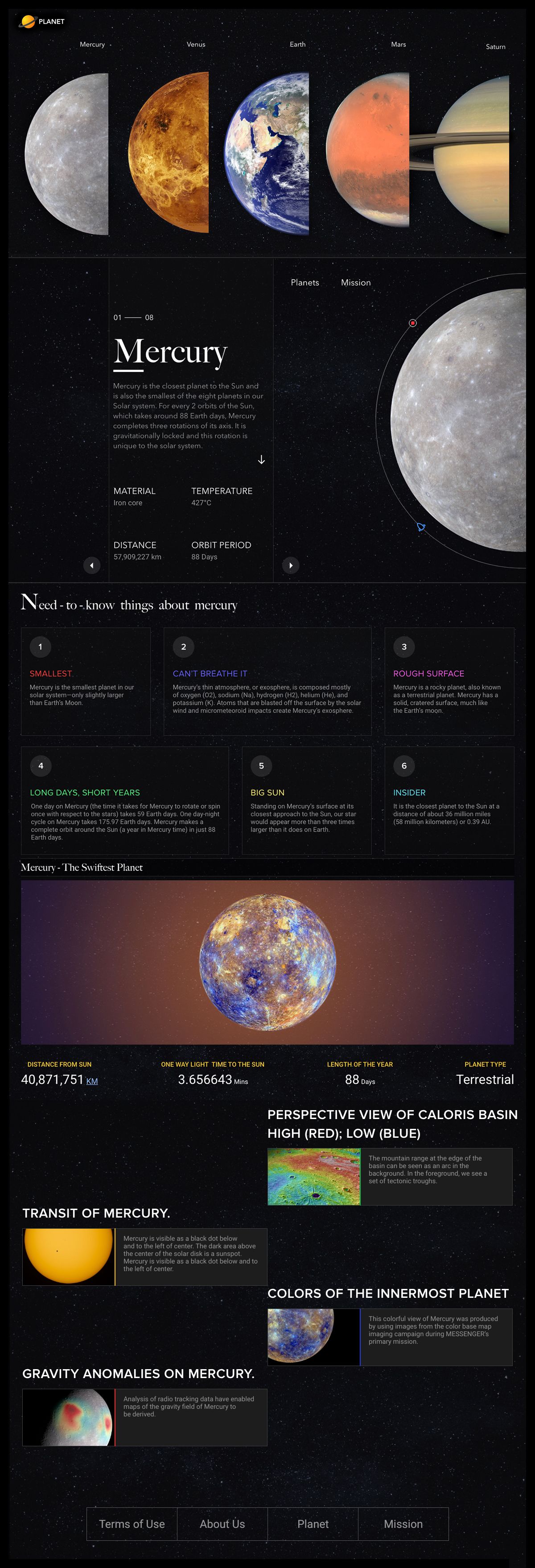 Landing page preview